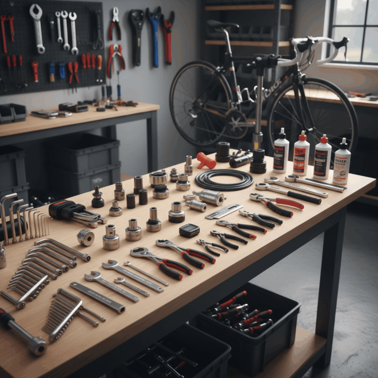 Complete bike maintenance tool kit