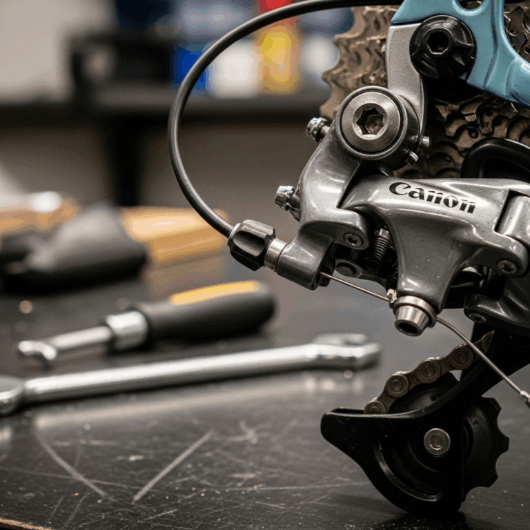 Front Derailleur Not Shifting Down Gears Fix