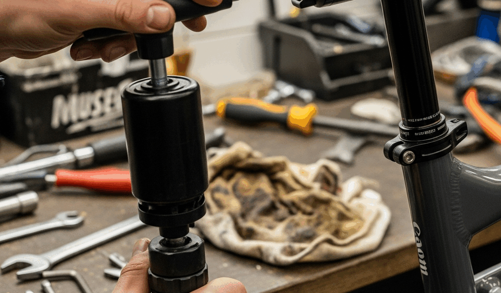 Dropper Post Wont Return The Air Pressure Fix