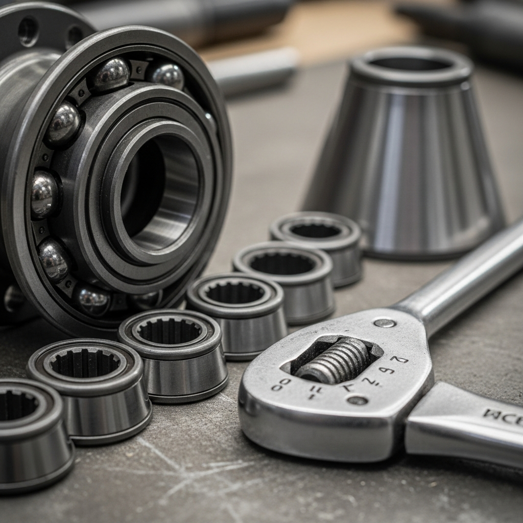 Bike Wheel Bearing Loose and Grinding How to Fix